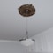 Ekena Millwork Attica PVC Ceiling Medallion (Canopies up to 6 3/4"), 19"OD x 3 1/2"ID x 1"P, Metallic Antique Brass CMP19ATCAB - alternate 9